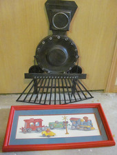 wall picture framed train for sale  Andover