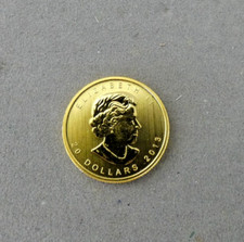 Goldmünze maple leaf gebraucht kaufen  Erlangen