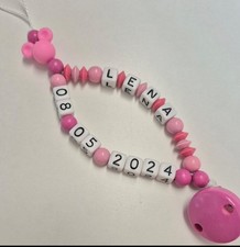 Schnullerkette namen geburtsda gebraucht kaufen  Stadtlohn