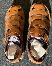 Men brown handmade for sale  BRADFORD