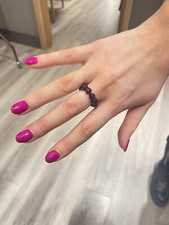 Amythest ring stretch for sale  NOTTINGHAM