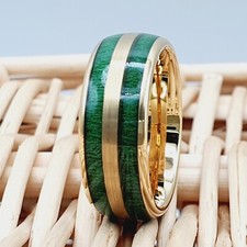 Gold tungsten ring for sale  Rutherford