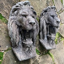 Pair cast stone for sale  Black Mountain