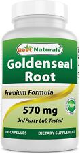 O Melhor Naturals goldenseal raiz 570 Mg 100 Cápsulas comprar usado  Enviando para Brazil