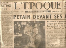 Journal epoque juillet d'occasion  Villenave-d'Ornon