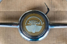 Vintage 1947 - 1948 Ford Mercury anel de buzina de volante amarelo centro comprar usado  Enviando para Brazil