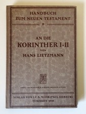 Hans lietzmann korinther gebraucht kaufen  Nünchritz