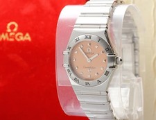 Conjunto completo OH [ESTADO PERFEITO] OMEGA Constellation Mini My Choice 1561.61 relógio feminino rosa comprar usado  Enviando para Brazil