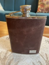 Flachmann lederbezug gebraucht kaufen  Holzkirchen