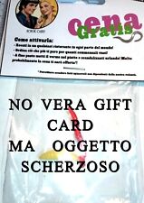 Fake gif card usato  Italia
