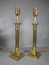 Vintage pair brass for sale  WAKEFIELD