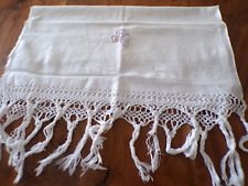 Linge ancien serviette d'occasion  Senozan