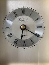Clock company gold for sale  ROMSEY