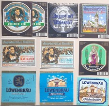 Bieretiketten augustiner löwe gebraucht kaufen  Deutschland