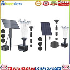 Solar Fountain Pump 150/180L/h Yard Flowing Water 1.5/2.5W for Yard Square Pool comprar usado  Enviando para Brazil