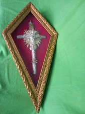 Antico crocifisso argento usato  Lucera