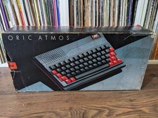 ORIC ATMOS 48K Vintage Computadora PSU Arranca bien segunda mano  Embacar hacia Mexico