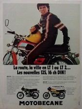 PUBLICITE moto 125cc   MOTOBECANE ANNEE 1974  M1793 comprar usado  Enviando para Brazil