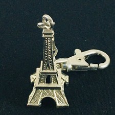 Usado, Chaveiro Detalhado Torre Eiffel Tom Prata Destacável Vintage comprar usado  Enviando para Brazil