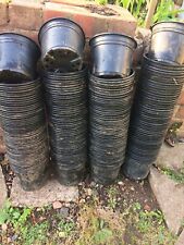 Litre black plastic for sale  STONE