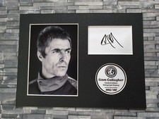 Liam gallagher signed for sale  MATLOCK
