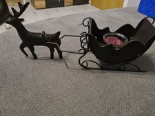 Schlitten kerzenhalter gebraucht kaufen  Gangelt