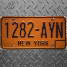 New york nummernschild gebraucht kaufen  Euskirchen