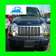 2002-2007 JEEP LIBERTY ACABAMENTO CROMADO PARA GRELHA GARANTIA DE 5 ANOS 03 04 05 06 07 comprar usado  Enviando para Brazil