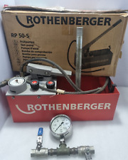 Bomba de teste de pressão Rothenberger RP50-S 60 bar plástico e metal 6.0200, usado comprar usado  Enviando para Brazil