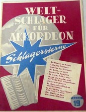 Noten akkordeon weltschlager gebraucht kaufen  Berlin