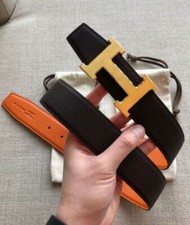 Hermes orange reversible for sale  YORK