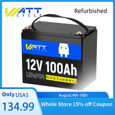 Refurbished 12v 100ah for sale  Redlands