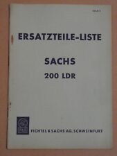 Sachs 200 ldr gebraucht kaufen  Wiesloch
