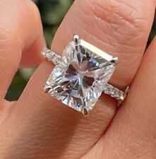 Solitaire accent moissanite for sale  READING