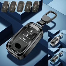 Capa chave carro liga de alumínio para Toyota Hilux Sienna Venza Camry Highlander comprar usado  Enviando para Brazil