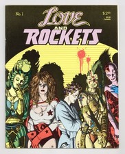Revista Love and Rockets #1 FN- 5,5 1982 segunda mano  Embacar hacia Mexico