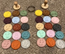 24 carimbos – biscoito de silicone + selos de artesanato 2 conjuntos de 12 + 2 prensas de madeira comprar usado 24 carimbos – biscoito de silicone + selos de artesanato 2 conjuntos de 12 + 2 prensas de madeira comprar usado  Enviando para Brazil