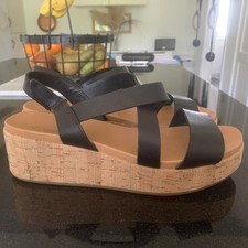 Clarks black wide for sale  ATHERSTONE