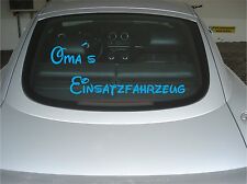 Aufkleber einsatzfahrzeug auto gebraucht kaufen  Glienicke