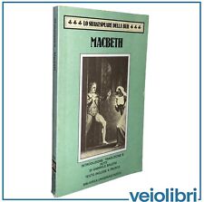 Macbeth william shakespeare usato  Roma