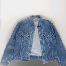 Giacca jeans levi usato  Torino