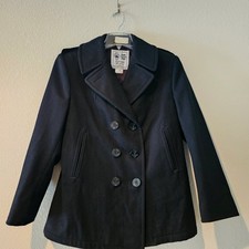 Pea coat wool for sale  Suffolk