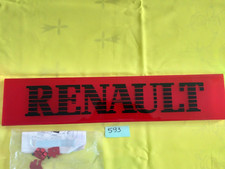 Renault plaque decorative d'occasion  Maure-de-Bretagne