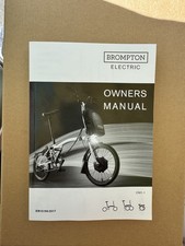 Brompton electric owners for sale  RETFORD