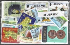 Jersey timbres oblitérés d'occasion  Lésigny