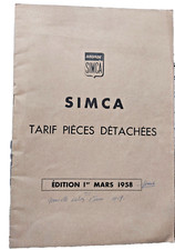 Auto aronde simca d'occasion  Capendu