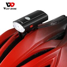 Luz de casco de bicicleta WEST BIKING USB recargable luz frontal y trasera segunda mano  Embacar hacia Mexico