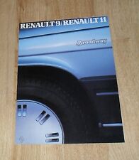 Folheto Renault 9 e 11 Broadway edição especial 1986 - Mercado do Reino Unido comprar usado  Enviando para Brazil