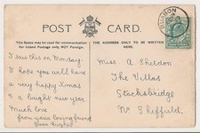 1903 card single for sale  LIVERPOOL