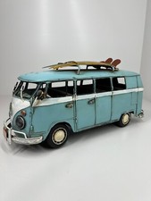 2005 Boyle Volkswagen azul Kombi Van pranchas de surf veículo colecionável de metal 32cm comprar usado  Enviando para Brazil